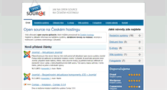 Desktop Screenshot of opensource.cesky-hosting.cz