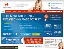 Tablet Screenshot of cesky-hosting.cz